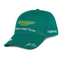 2023 new F1 racing cap Aston Martin Racing Alonso hat baseball cap duck bill mens spring and autumn style