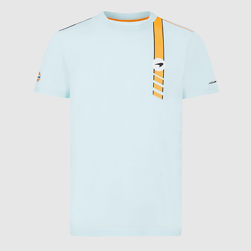 21 McLaren team bay lapel Polo shirt F1 racing suit short-sleeved male McLaren overalls custom