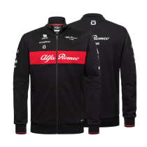 2023 New F1 Racing Suit Jacket Alfa Romeo Racing Spring and Autumn Long Sleeve Zhou Guanyu Mens Jacket