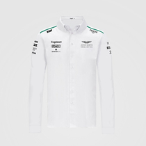 2021 F1 racing suit long-sleeved shirt shirt Aston Martin Team mens T-shirt Vettel spring and autumn customization