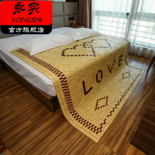 Бамбуковый коврик, новинка 2025 года, супер крутой коврик из ледяного шелка, бамбуковый коврик, коврик для маджонга, коврик для маджонга 1,5 м, коврик для маджонга 1,8 м, бамбуковый коврик