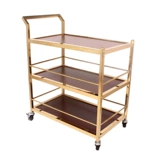 Вагон-ресторан, тележка для коммерческого использования из нержавеющей стали, подходит для караоке-баров