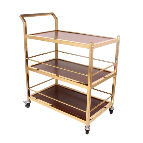 Вагон-ресторан, тележка для коммерческого использования из нержавеющей стали, подходит для караоке-баров