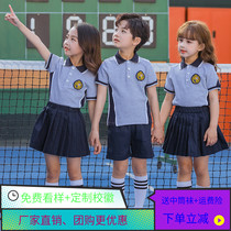 Primary school childrens school uniforms Summer class Kindergarten Gardeners Summer clothes Inn College Wind children 61 acting out suit