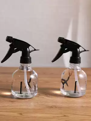 Special hairdressing small spray bottle ultra-fine mist plastic spray bottle makeup moisturizing household watering indoor cleaning
