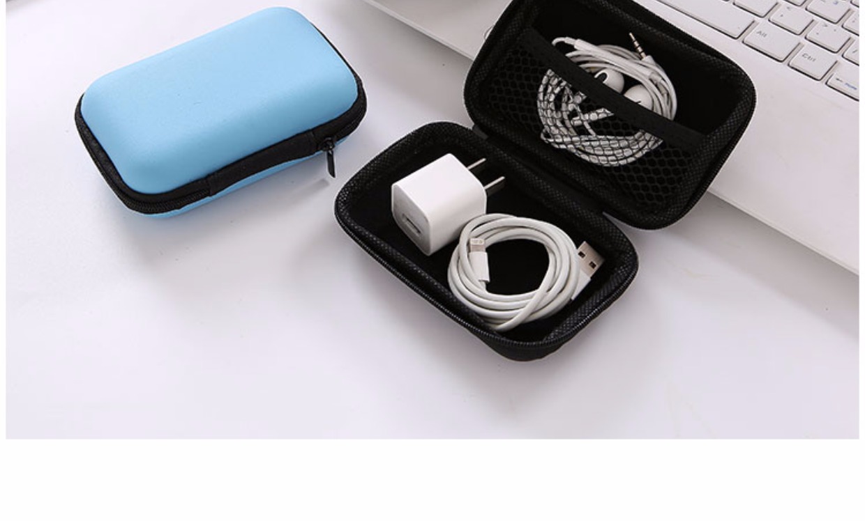 Lưu trữ các dữ liệu gói sạc dòng tai nghe hộp ví U-U Shield kích thước sốc Pouch nhỏ kỹ thuật số - Lưu trữ cho sản phẩm kỹ thuật số hộp đựng tai nghe dây