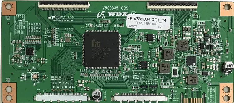 Новая улучшенная логическая плата V500DJ5-CQS1 4K до 2K экран V500DJ6-QE1 T4 T3 C1