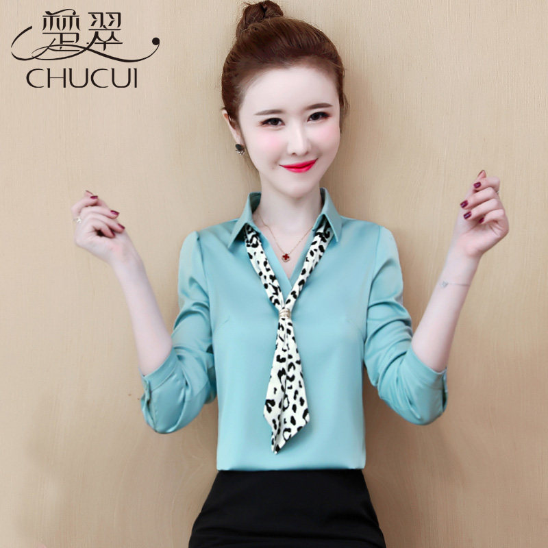 Tie Sleeved Womens Spring Clothing 2023 New Modern Ocean Fashion Down Lady Shirt