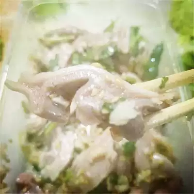 Zhu Ji Hand-torn chicken and pork belly, chicken claws, crispy intestines, duck tendon head, pig tail, Xiamen eight cities cuisine