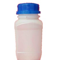 Reagent bottle Wide mouth blue cap plastic square bottle with inner stopper anti-theft inner cap 250 500ml sample bottle