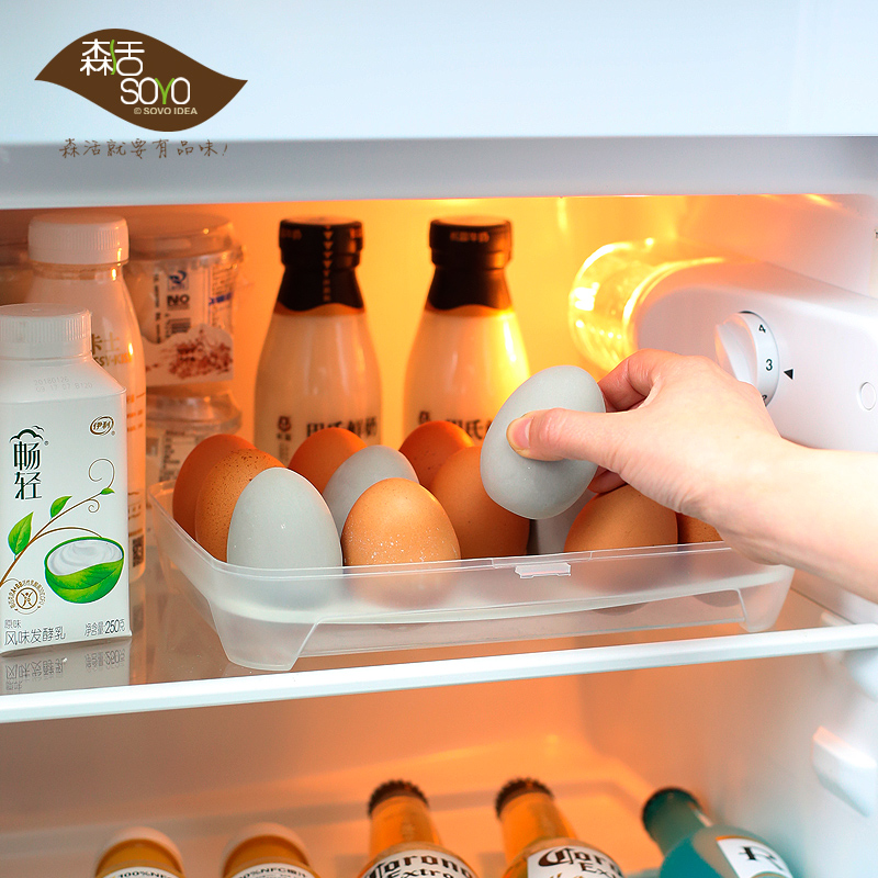 Sen Live Sovo Kieselguhr Refrigerator Deodorant Home Indoor de-taint Refreshing Egg Kitchen Food Mildew