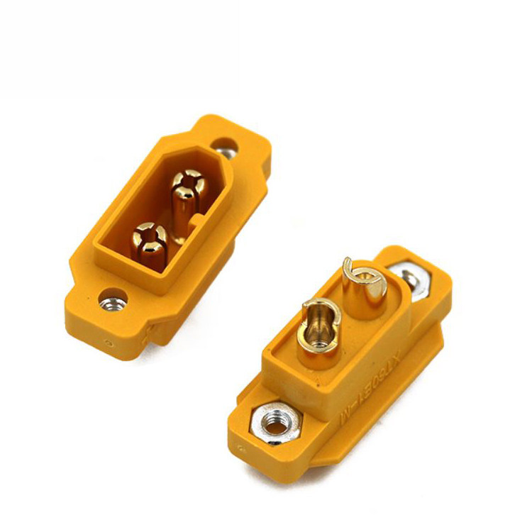 Ames XT60E with M2 5 nuts can fix 3 5mm gold-plated aircraft model connector AMASS model accessories