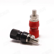 Aimes M10 post head pure copper plated nickel large current with 4mm jack screw panel mount AMASS