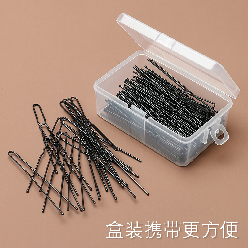 One-word round head with tip head with black small clamp photo library makeup artist hair styling clamp hair clamp