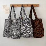 Оригинальная дизайнерская брендовая зебра, шоппер на одно плечо, сумка для школьников
