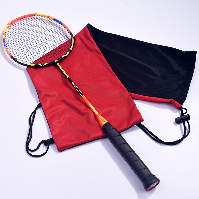 Dispensers Recommended light feather racket suede cloth bag protective sleeves Fashion single shoulder badminton bag 2-3 only