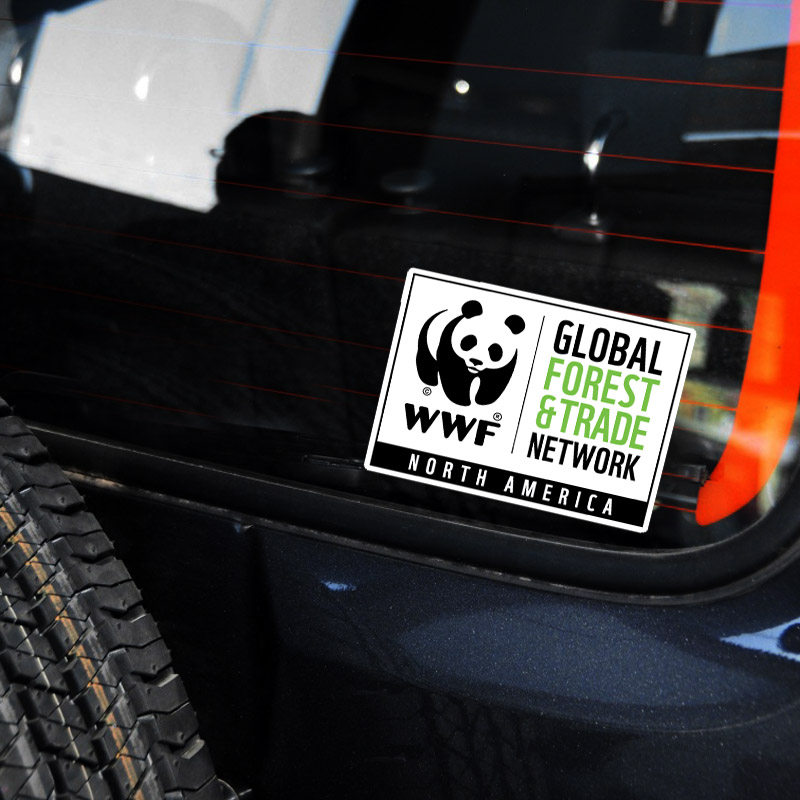 車貼裝飾kdx最速灣岸車貼wwf熊貓公益野生動物保護世界自然環境保護組織 Yahoo奇摩拍賣