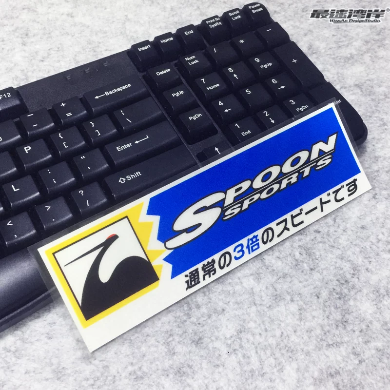 Suitable for Fit Civic Automotive Series SPOON Fan Patch JDM Modification Vehicle Patch FC2 FK8 GK5