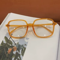 Оранжевая рама - зеркальная зеркальная ткань для зеркала