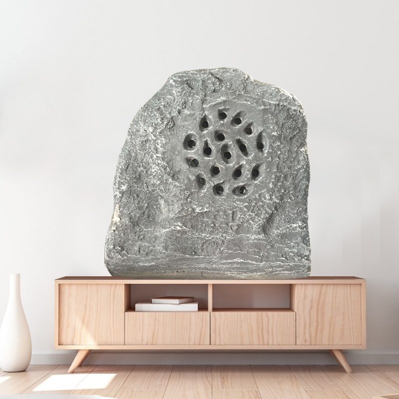 Qisheng Lawn Audio Speaker Outdoor Garden Grass Waterproof Stone Simulation Horn Garden Outdoor Garden Scenic Park Landscape Garden Villa Playground Rockery Animal Broadcasting System