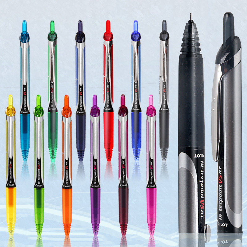 1 piece) PILOT Japan Baile BXRT-V5) black pen for student examination, press the needle tube pen 0 5mm