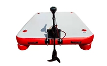 Le Song Su Lan clip net rubber boat Magic carpet Fotai motor bracket Propeller fixed kayak