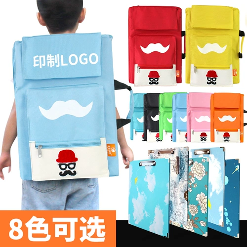 Художественная сумка, доска для рисования, витаминизированная небольшая сумка для школьников, портативная сумка для хранения, универсальный художественный рюкзак с водостойким принтом