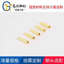 φ fastening spot rivet copper mold 1 5mm rivet hollow rivet shaped plastic tube in stock