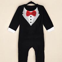 baby gentlemen prince noble newborn clothes infant romper
