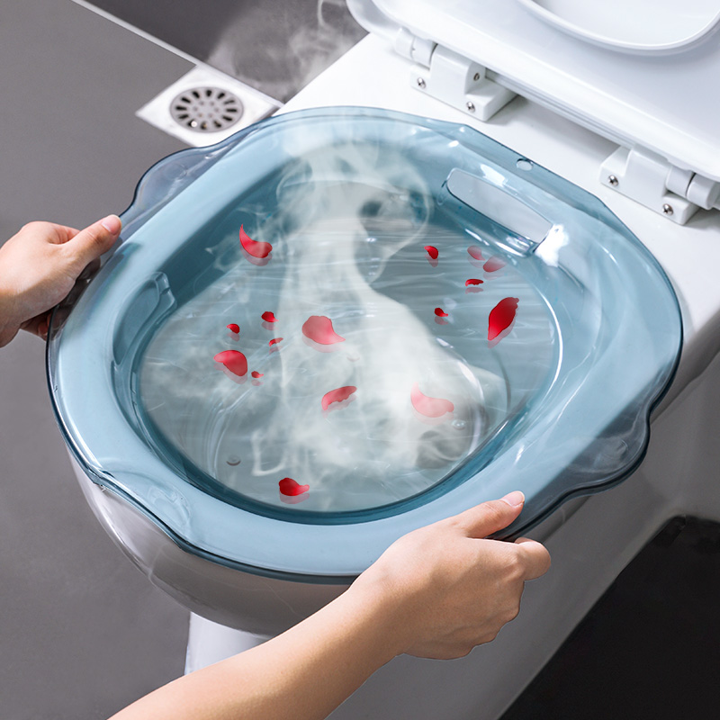 Private washing of ass artifacts in bathroom toilet basin for female hemorrhoids washing drug pregnant woman moon basin