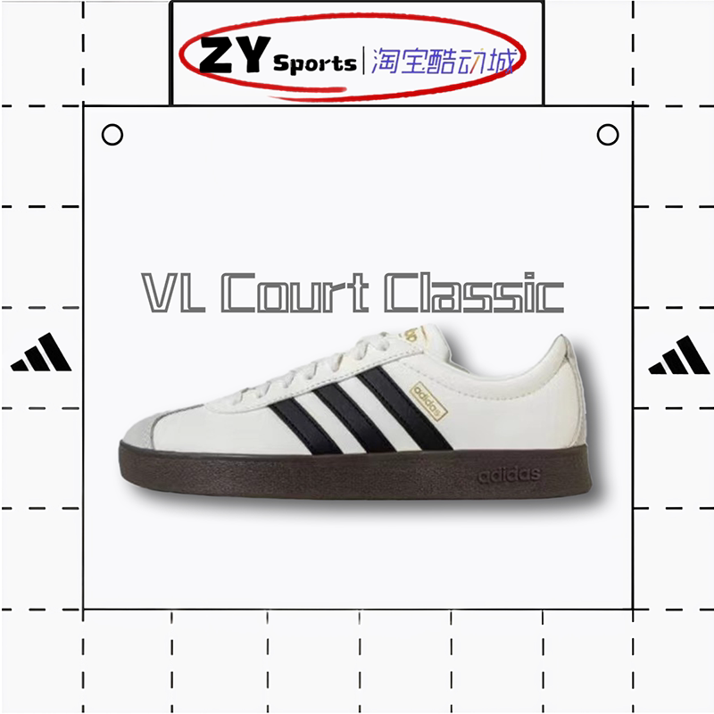 Adidas Vi Court Classic Adidas Unisex Off-White T-Toe Sneakers Jq1501 Adidas Vi Court Classic Adidas Unisex Off-White T-Toe Sneakers Jq1501