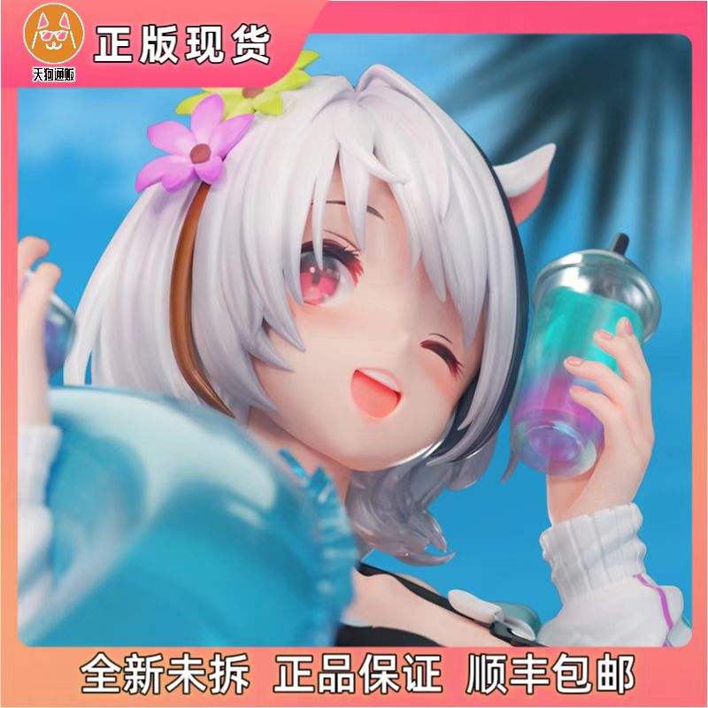 【现货】Bfull 兽耳学院 游泳部员 天竺彼方 泳装 1/7 手办