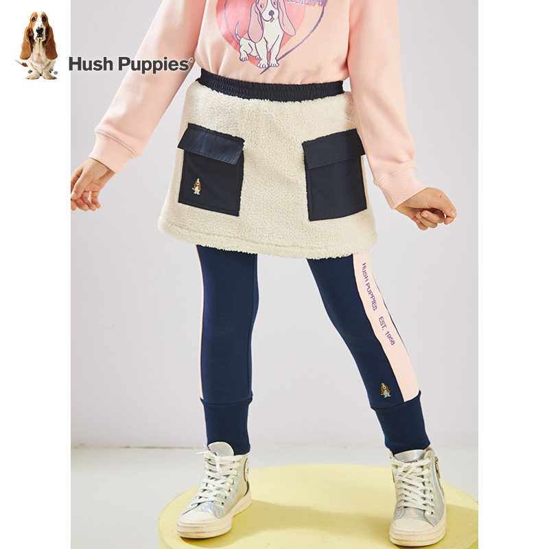 暇步士 女童加绒保暖打底裤 天猫优惠券折后¥79包邮(¥129-50)105~170码3色可选