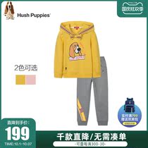 Childrens clothing childrens suits childrens girls autumn clothes new baby Sports childrens clothes foreign style two-piece set