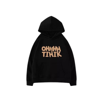 Black Tandem Hat Necropolis Women 2024 Spring New Plus Suede Thickened Print Loose Leisure Medium Long Sleeves Jacket