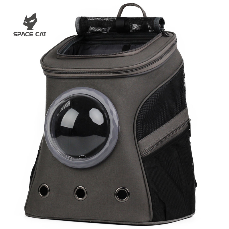 Large pet bag dog backpack going out shoulders portable space school bag cabin back corgi method fighting cat 20 catties dog bag