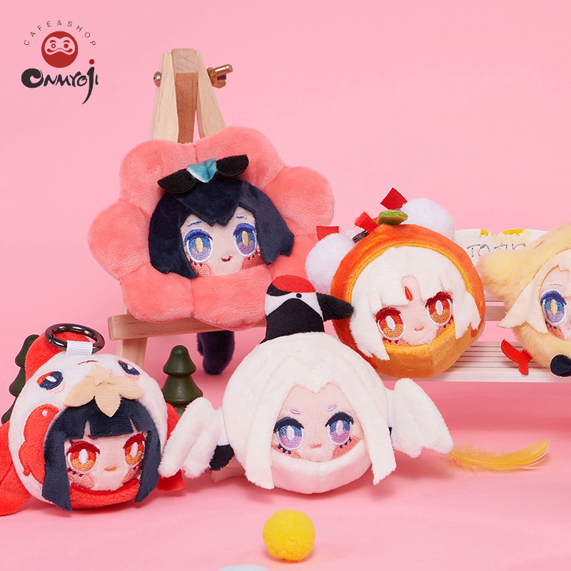 Onmyoji Garden Party Shikigami plush dumpling Shiranui Tianjian Tough Heart Ghost Cut Doll Secondary Element Peripherals