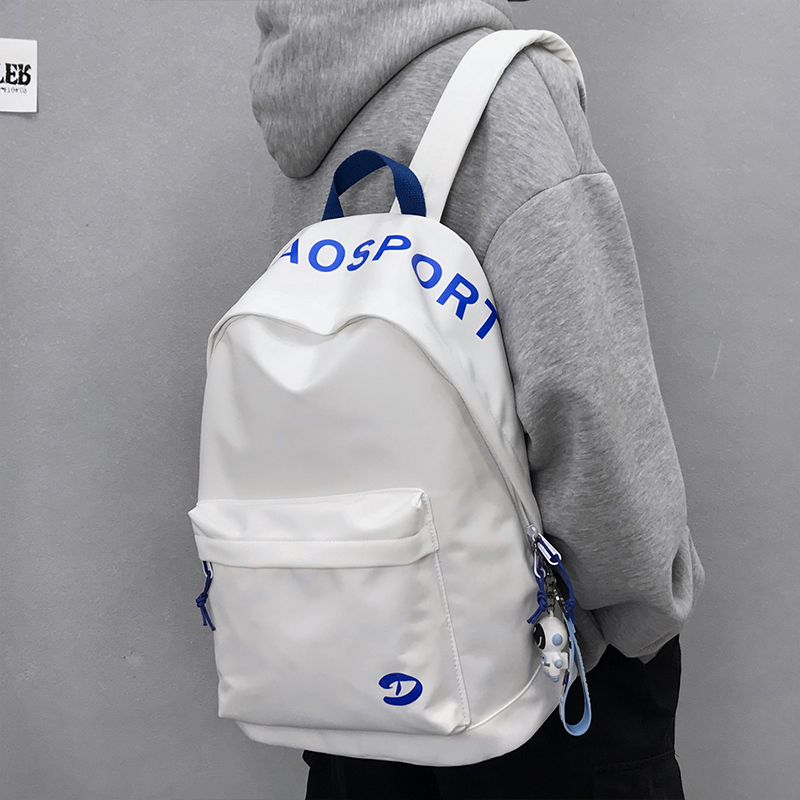 Backpack for Men ins Trendy and Cool Large-Capacity Men's Backpack Japanese Style Casual College Student Bag for Men Junior High School and High School Students Backpack for Men ins Trendy and Cool Large-Capacity Men's Backpack Japanese Style Casual College Student Bag for Men Junior High School and High School Students