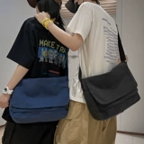 Вместительный и большой японский шоппер, ретро сумка на одно плечо для отдыха