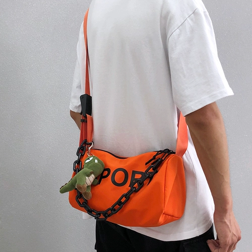 Сумка через плечо, модная цепь, небольшая сумка, сумка на одно плечо для отдыха, в корейском стиле, изысканный стиль