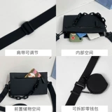 Мужская сумка через плечо, коробка, сумка на одно плечо, универсальная небольшая сумка