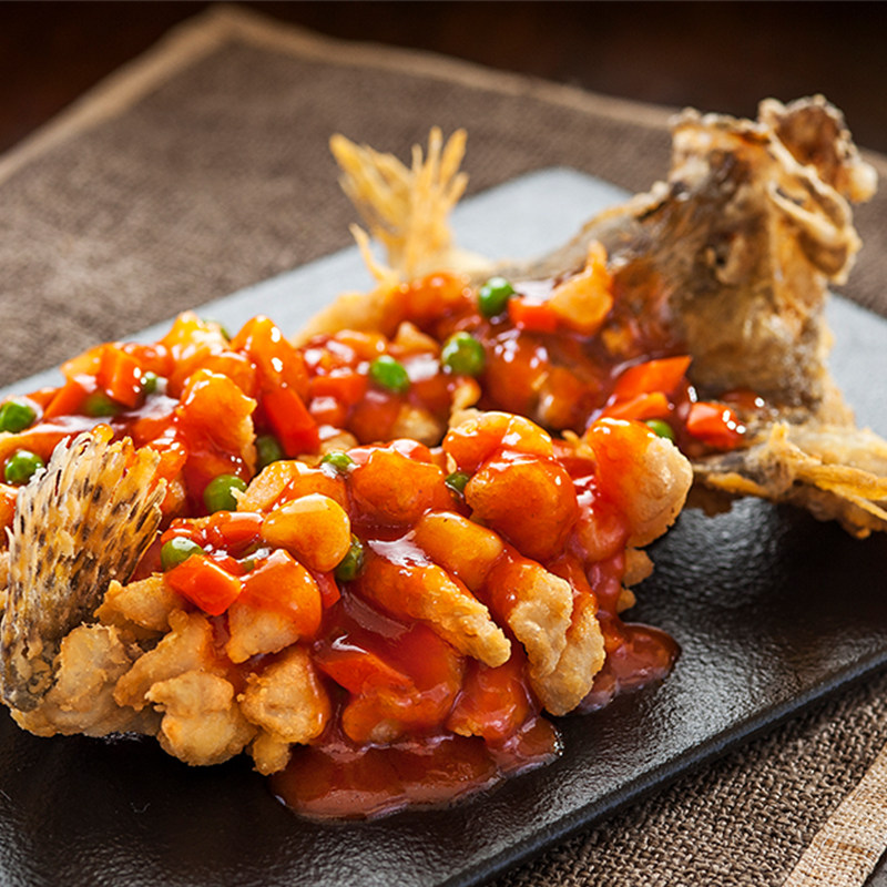 Take a tasty pine squirrel Lai Fi Half-finished FamilyBanquet FamilyPrefabricated dish Prefabricated Air Fried Pot for use