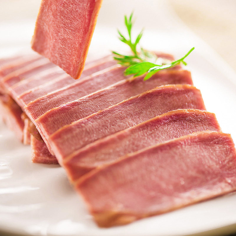 Count the delicious fragrant halogen pig tongue 160g Pig of pork Pork Hale Pork Cooked Pork Cooked Pork Cooked Pork Cooked Pork Cooked Pork in a vacuum