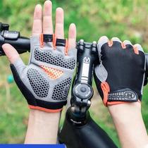 Ride half-fingered mitts for the summer cycling of men and w