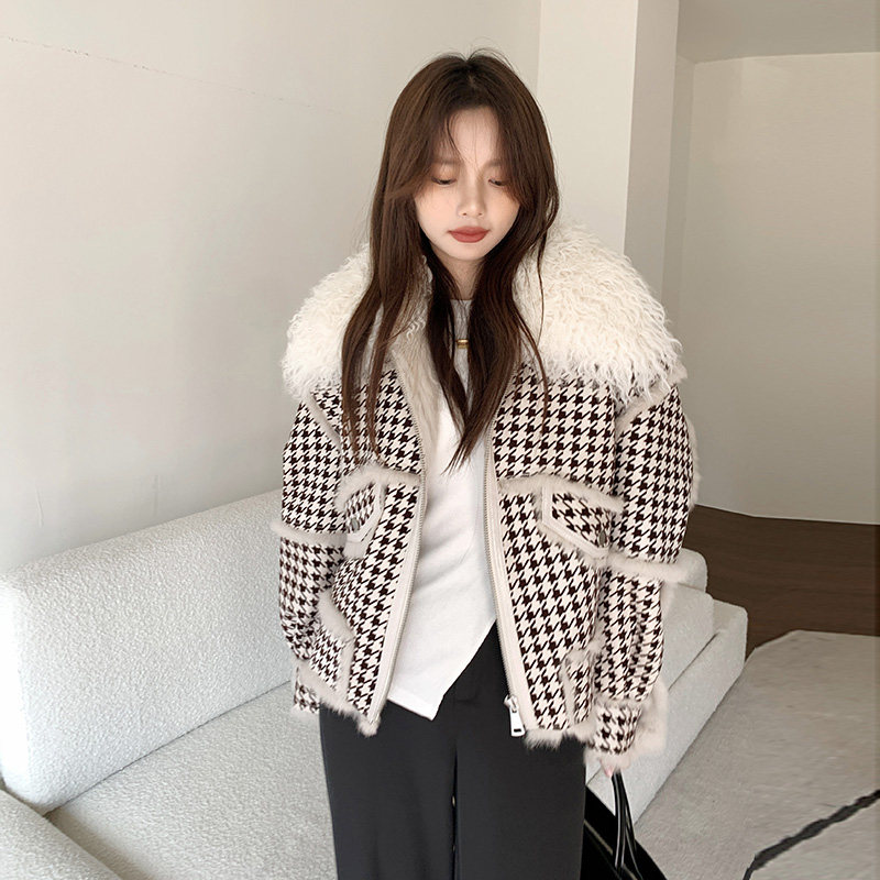 Winter woolen long jacket, 2021 collection, mid-length