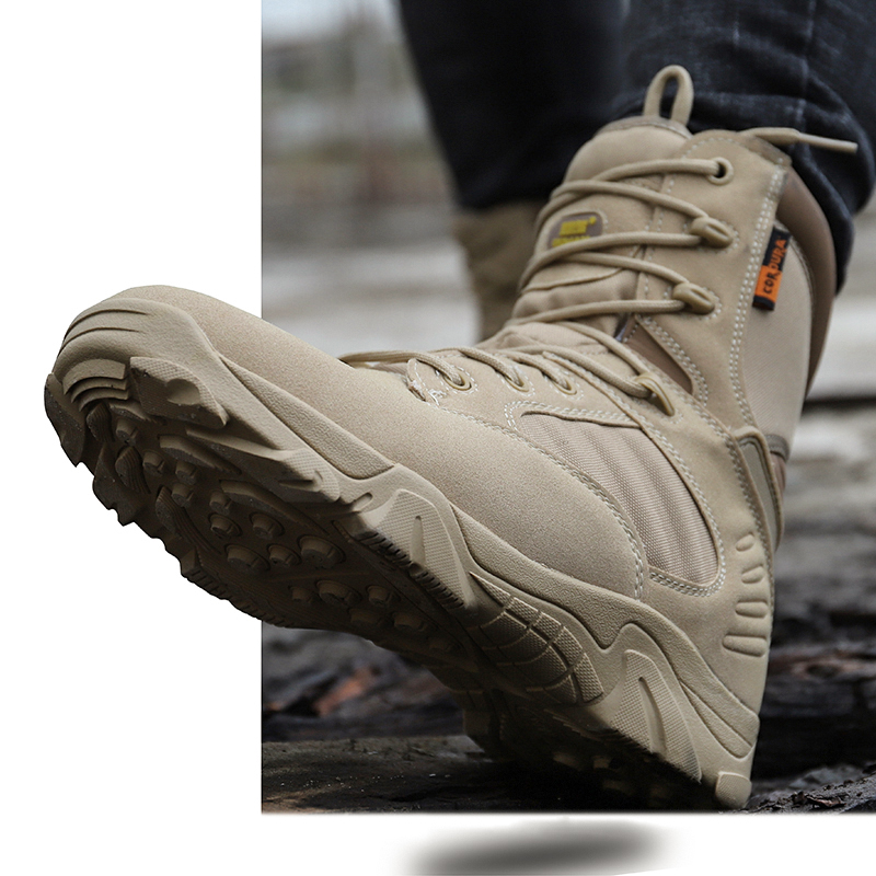 High Gang Jun Special Combat Boots Summer Ultra Light Shock Absorbing Tactical Boots Desert Boots Land War Boots fan Warboots-Taobao