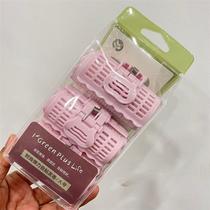 Fashionable elastic self-adhesive fluffy wavy bangs hair curlers bagged curling iron curling iron