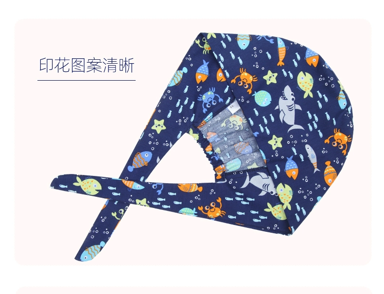 Miruman cotton nguyên chất in hình mũ phẫu thuật nữ bác sĩ y tá làm việc mũ phòng thí nghiệm mũ nam đầu bếp mũ giam nón mũ phòng sạch chống tĩnh điện