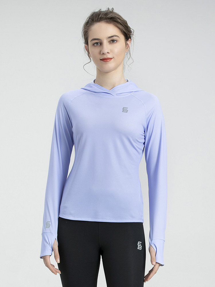 Engine bird sport running gym coat breathable outdoor women's spring sunscreen quick-drying clothes women's long sleeve t-shirt top X