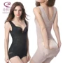 Đồ lót vô hình 200 cân quần áo mùa hè mỏng siêu mỏng nửa chiều dài sau sinh corset bụng mỏng - Một mảnh nội y quyến rũ